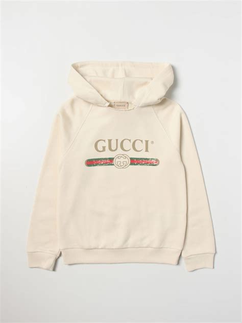 felpa bambino gucci|Felpa in feltro di cotone .